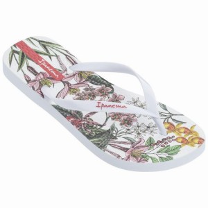 Chancletas Ipanema Botanicals Mujer Blancas | 46315YMDJ