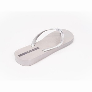 Chancletas Ipanema Glam Mujer Blancas Plateadas | 69135VCNY