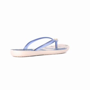 Chancletas Ipanema Wave Natural Mujer Beige Azules | 84973CAPX