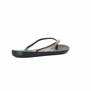 Chancletas Ipanema Wave Natural Mujer Negras | 73041DLCZ