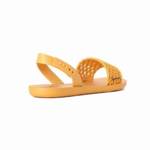 Sandalias Ipanema Breezy Mujer Amarillo | 79240QWOU