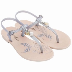 Sandalias Ipanema Cacau Sereia Niños Rosas Gris | 83296JWXS