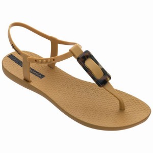 Sandalias Ipanema Class Charm Mujer Marrones | 87962GVMH