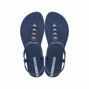 Sandalias Ipanema Class Glam II Mujer Azul Marino | 03482TEQN