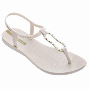 Sandalias Ipanema Class Mood Mujer Beige Doradas | 21769LTPO