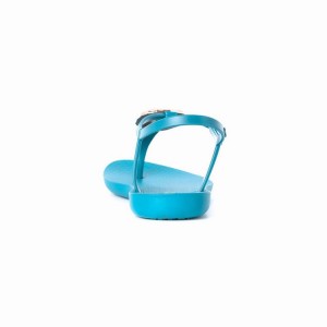 Sandalias Ipanema Leaf Mujer Azules Doradas | 21764AKTR