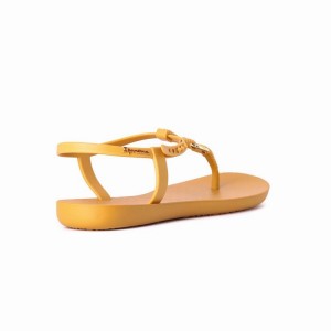 Sandalias Ipanema Link Mujer Amarillo | 65732YKVG