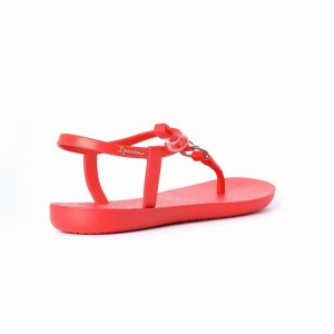 Sandalias Ipanema Link Mujer Rojas | 10627UYJA