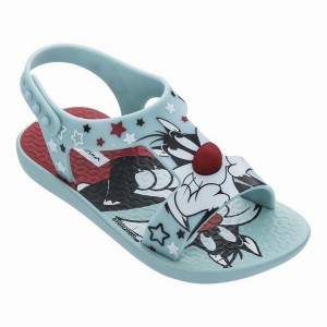 Sandalias Ipanema Looney Tunes Bebe Verde Rojas | 70186KDCL