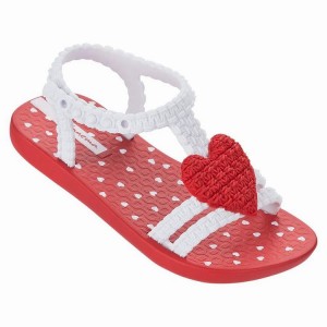 Sandalias Ipanema My First Bebe Rojas Blancas | 72534KNGA