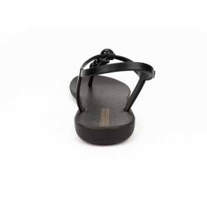 Sandalias Ipanema Pearl Mujer Negras | 83162JHFW