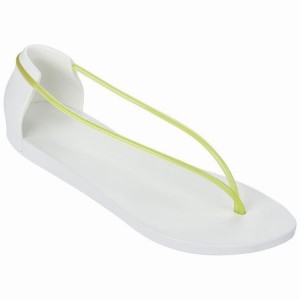 Sandalias Ipanema Philippe Starck Thing N Mujer Blancas Amarillo | 86253OSCT