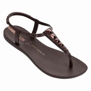 Sandalias Ipanema Premium Lenny Rocker Mujer Marrones | 02864QUBH