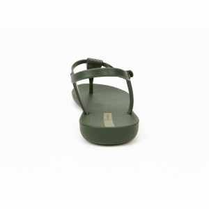 Sandalias Ipanema Shimmer Mujer Verde Plateadas | 79025UJTD