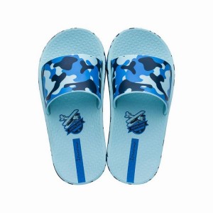 Sandalias Ipanema Slippy Niños Turquesa Azules | 32197ZGBK