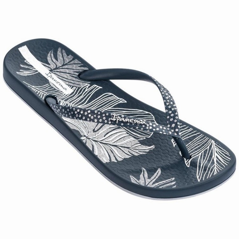 Chancletas Ipanema Ana Frond Mujer Azules | 83461PDEQ