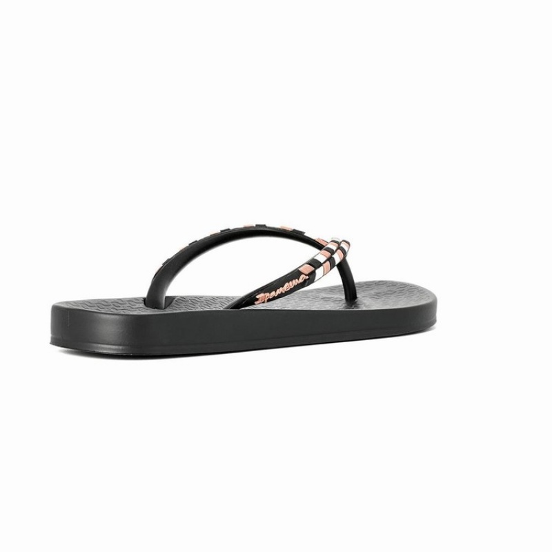 Chancletas Ipanema Ana Lovely X Mujer Negras | 97801IJPV