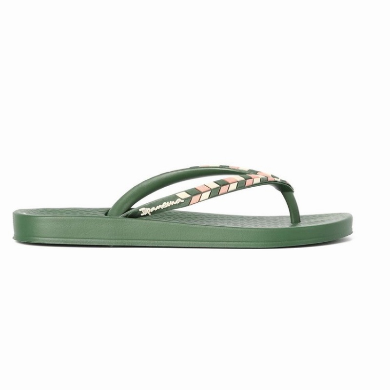 Chancletas Ipanema Ana Lovely X Mujer Verde | 57023NEPM