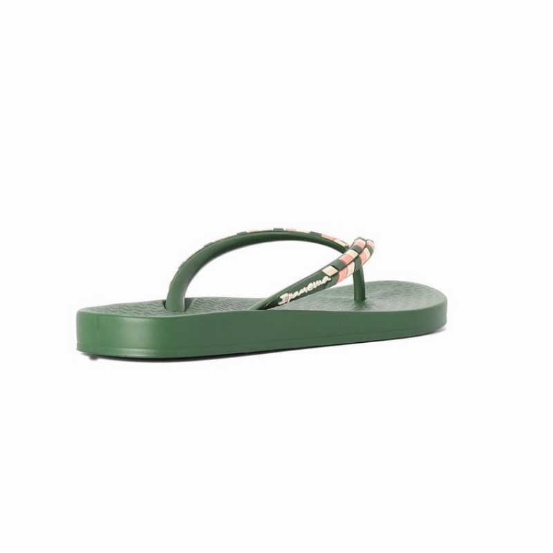 Chancletas Ipanema Ana Lovely X Mujer Verde | 57023NEPM