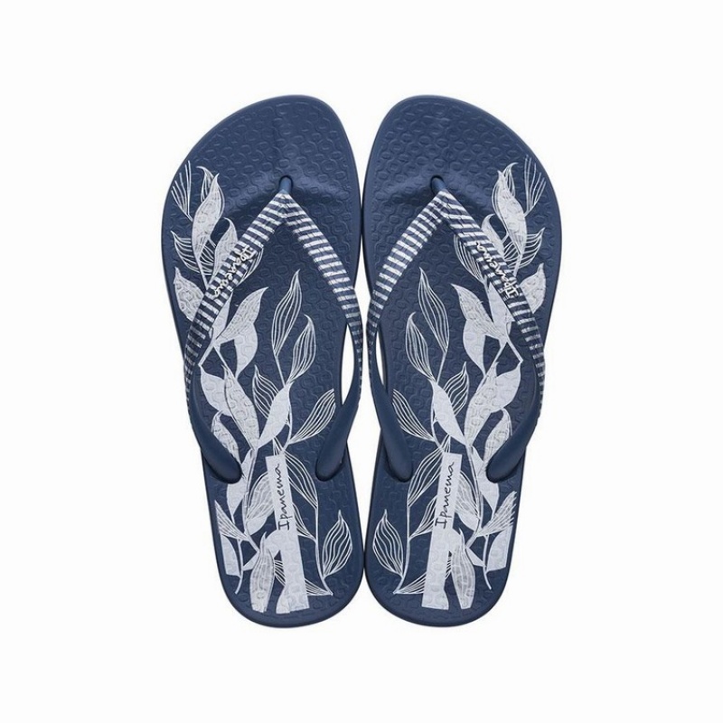 Chancletas Ipanema Anatomic Nature IV Mujer Azul Marino | 04371FDGU