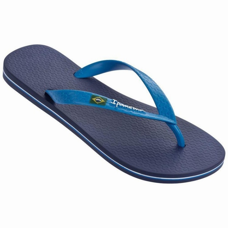 Chancletas Ipanema Brasil Classic II Mujer Azul Marino Azules | 87364XZIK