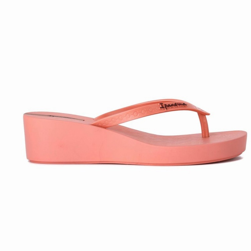 Chancletas Ipanema Daisy Wedge Mujer Rosas | 71603PEJA