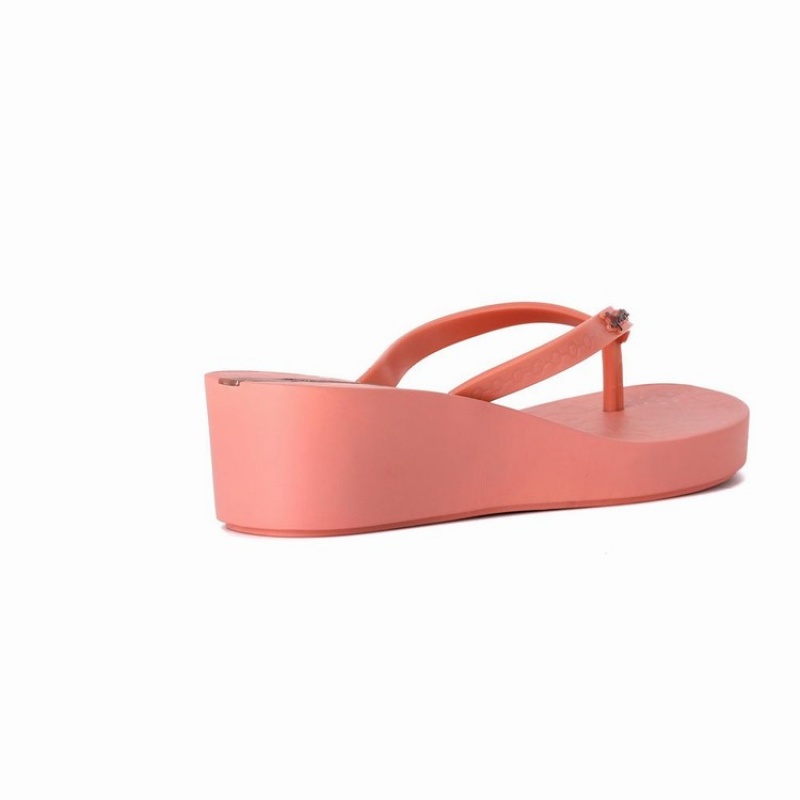 Chancletas Ipanema Daisy Wedge Mujer Rosas | 71603PEJA