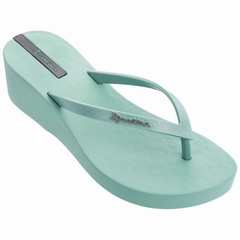 Chancletas Ipanema Daisy Wedge Mujer Verde | 19650ULRM