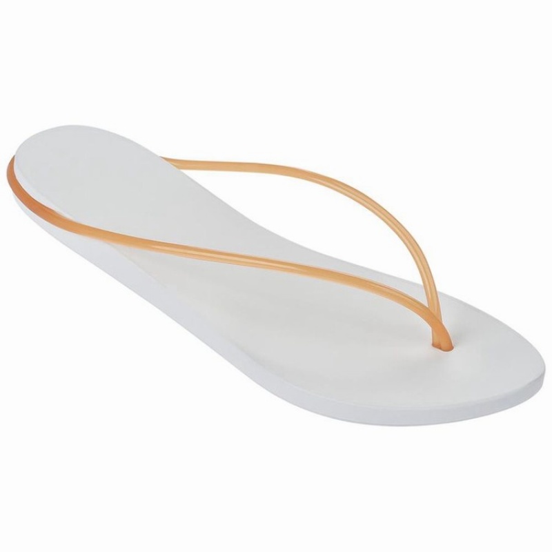 Chancletas Ipanema Philippe Starck Thing M Mujer Blancas Naranjas | 71509ZWYD