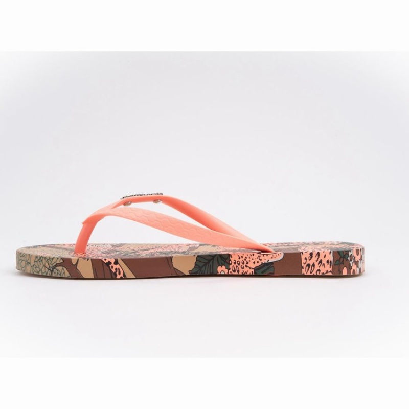 Chancletas Ipanema Pop Mujer Beige Rosas | 19735LIME