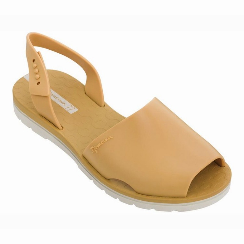 Sandalias Ipanema Barcelona Mujer Amarillo Beige | 87063FGQA