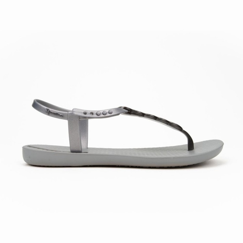 Sandalias Ipanema Braid Mujer Gris Plateadas | 79150ERGX