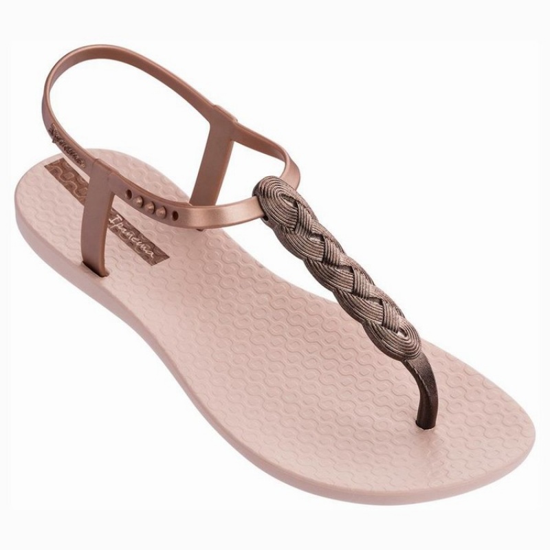 Sandalias Ipanema Braid Mujer Rosas | 81943CGTB