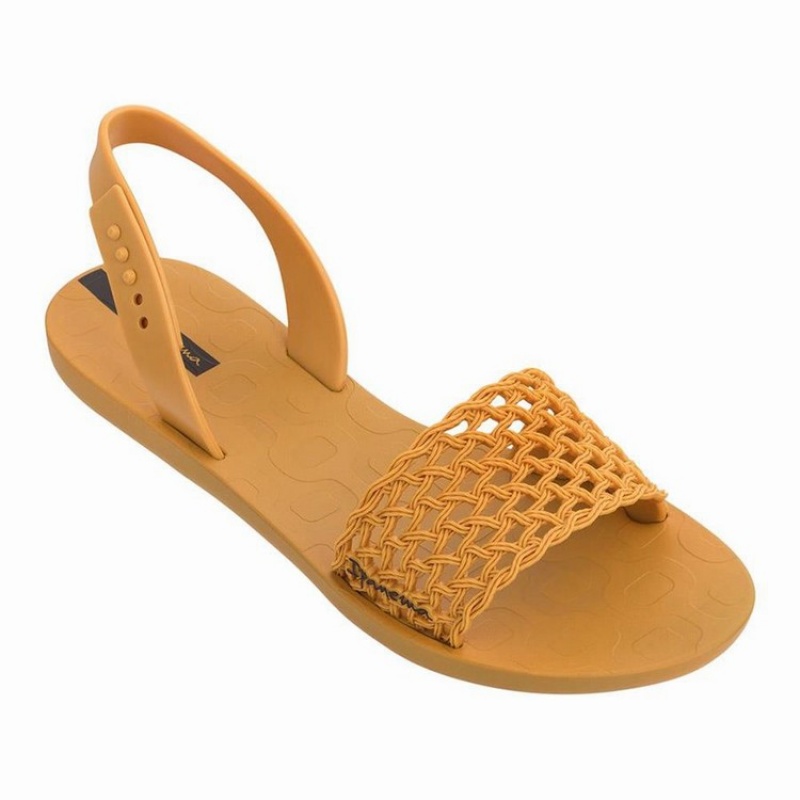 Sandalias Ipanema Breezy Mujer Amarillo | 79240QWOU