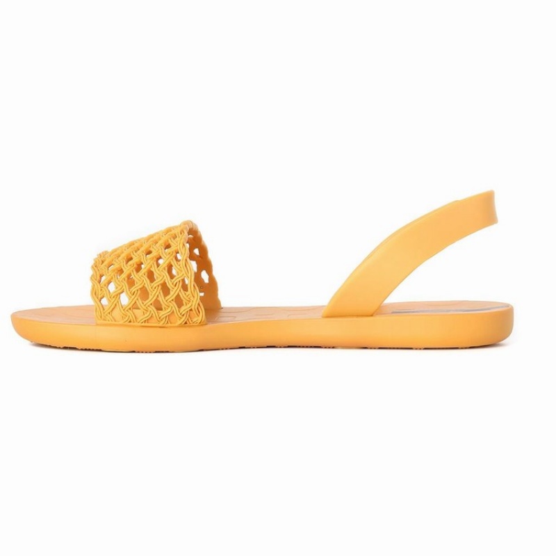 Sandalias Ipanema Breezy Mujer Amarillo | 79240QWOU