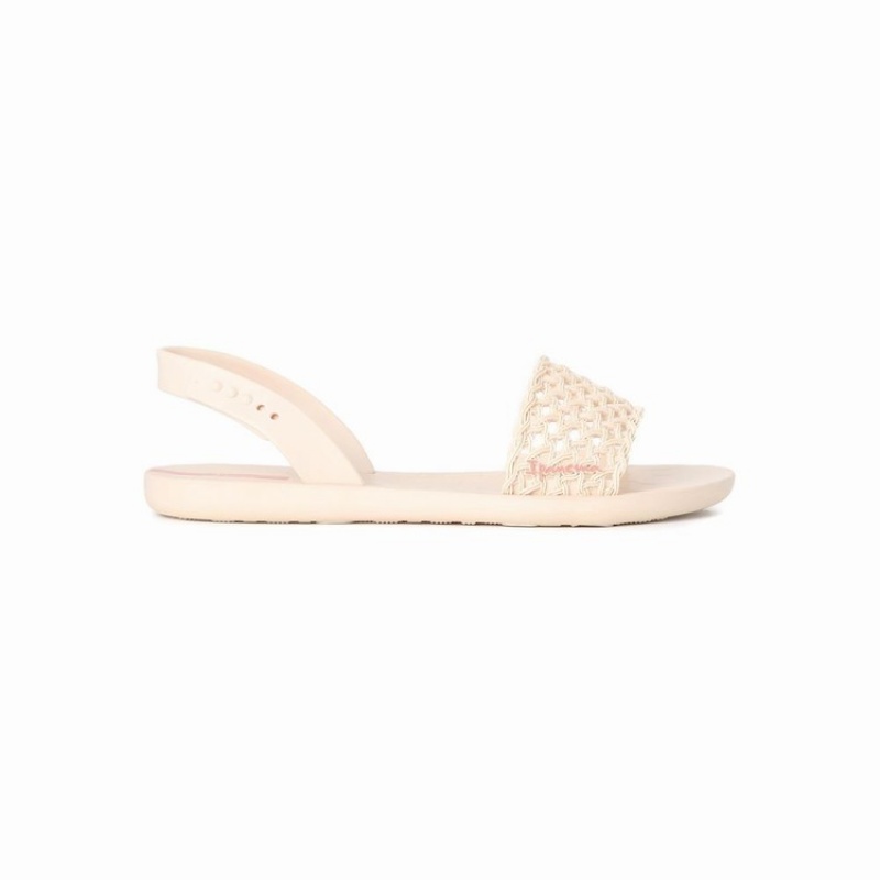 Sandalias Ipanema Breezy Mujer Beige | 43712LSBY