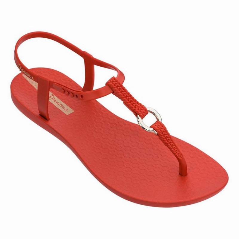 Sandalias Ipanema Charm VII Aro Mujer Rojas | 37081XLYV