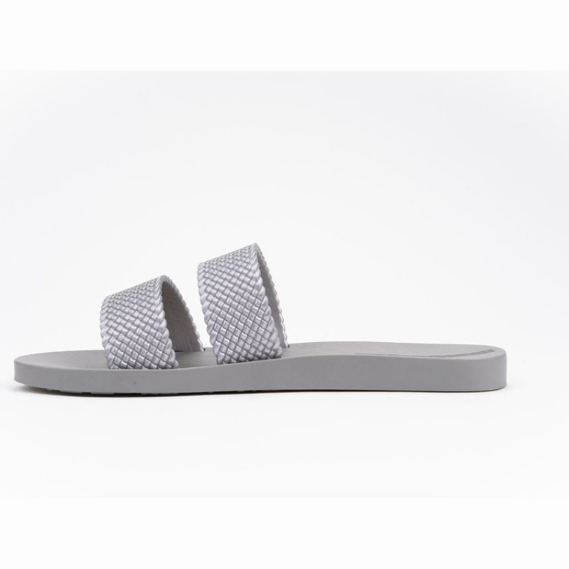 Sandalias Ipanema City Mujer Gris Plateadas | 85614AJEN