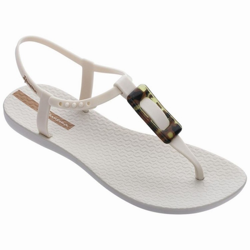 Sandalias Ipanema Class Charm Mujer Beige | 46098CDPT