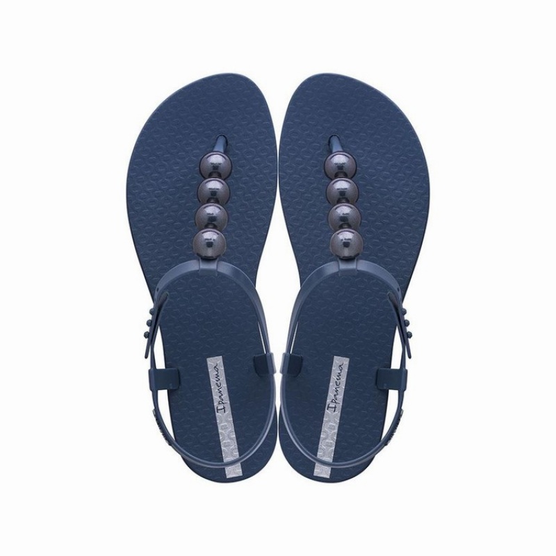 Sandalias Ipanema Class Glam II Mujer Azul Marino | 03482TEQN