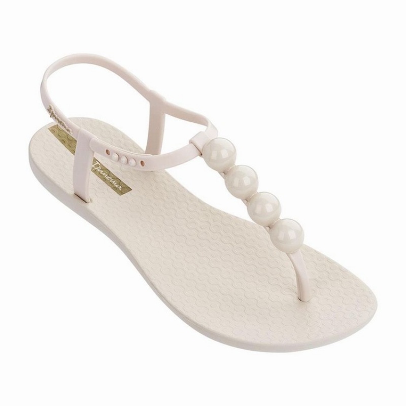 Sandalias Ipanema Class Glam II Mujer Beige | 03517ECPX