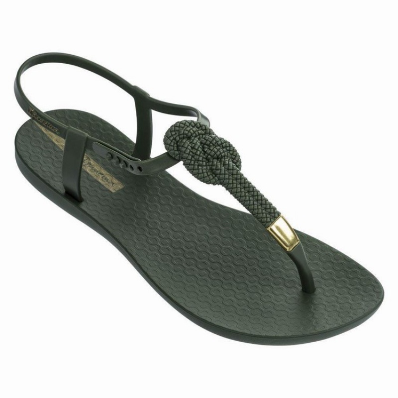 Sandalias Ipanema Class Glam II Mujer Verde | 95486UHNK