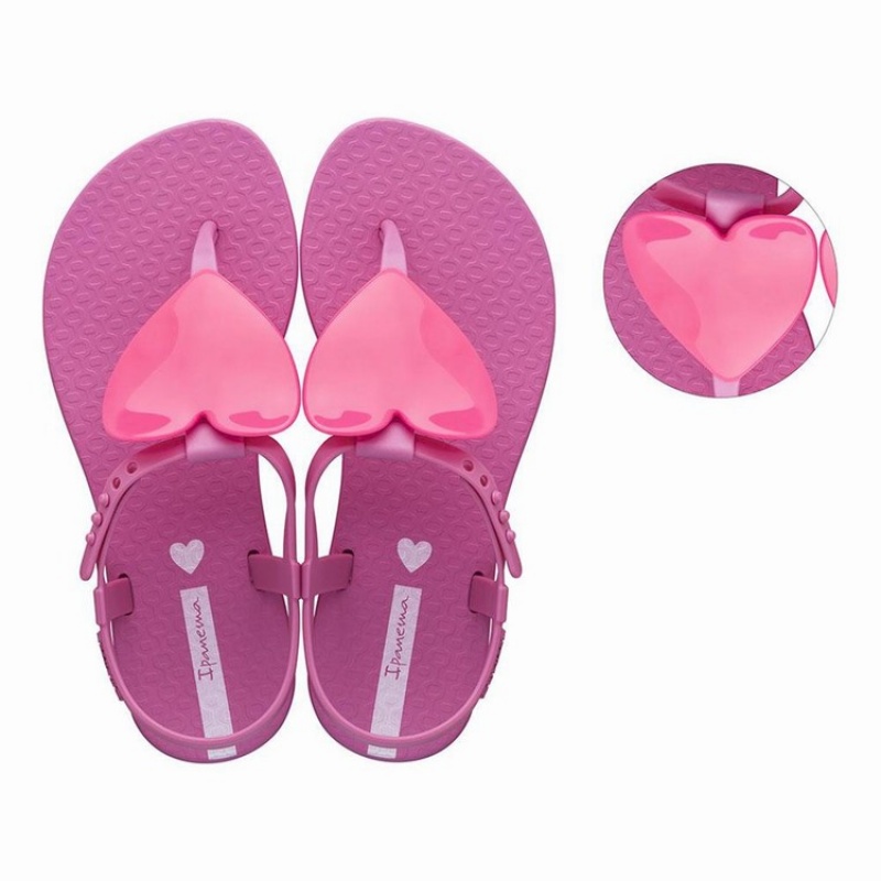 Sandalias Ipanema Class Love Niños Rosas | 56734PCDH