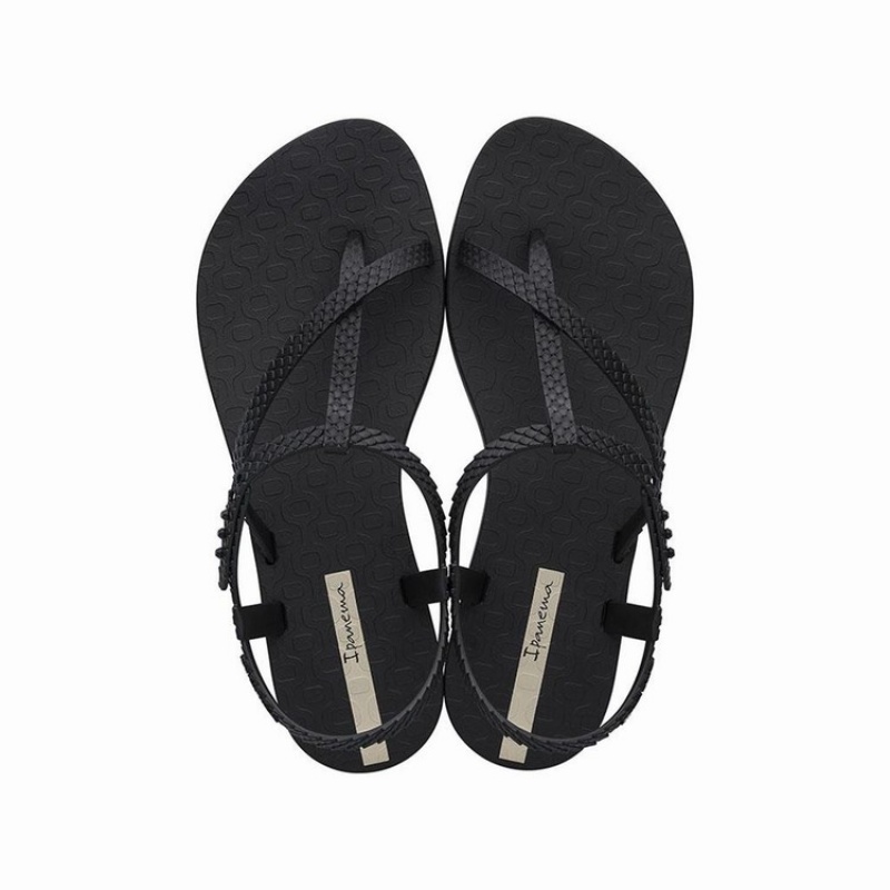 Sandalias Ipanema Class Wish Mujer Negras | 80564SPJZ