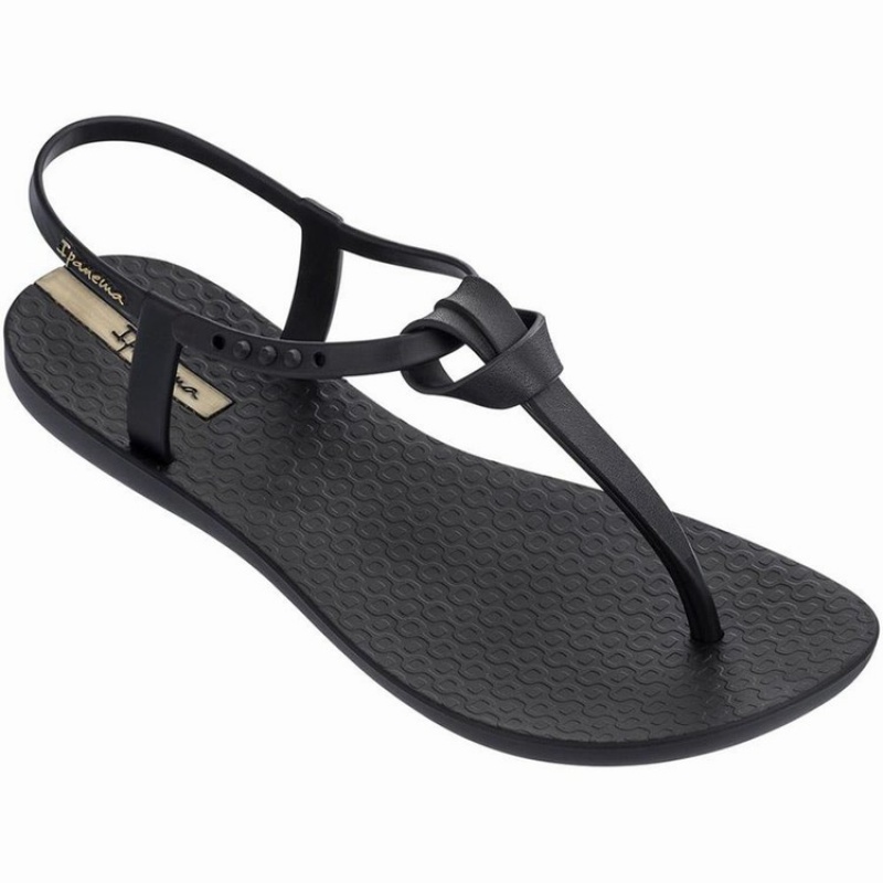 Sandalias Ipanema Ellie Mujer Negras | 68573BPQY