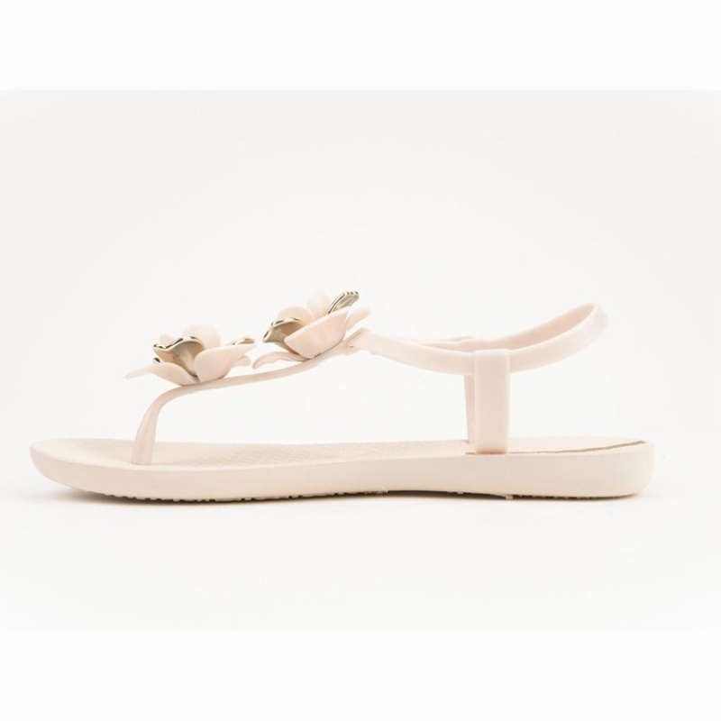 Sandalias Ipanema Floret Mujer Beige Doradas | 60895CGTM