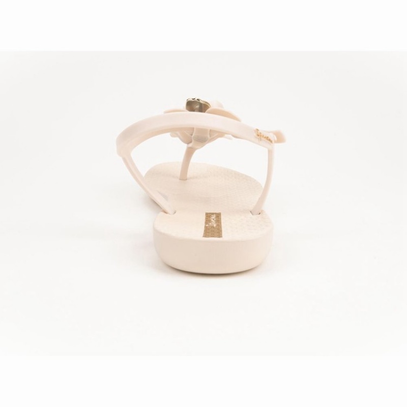 Sandalias Ipanema Floret Mujer Beige Doradas | 60895CGTM