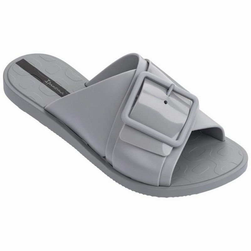 Sandalias Ipanema Free Mujer Gris | 50689PVDY