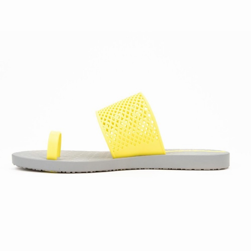 Sandalias Ipanema Gadot Mujer Gris Amarillo | 90246DABM