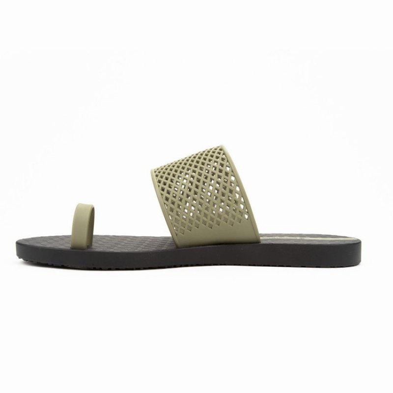 Sandalias Ipanema Gadot Mujer Negras Verde | 60493LFXG